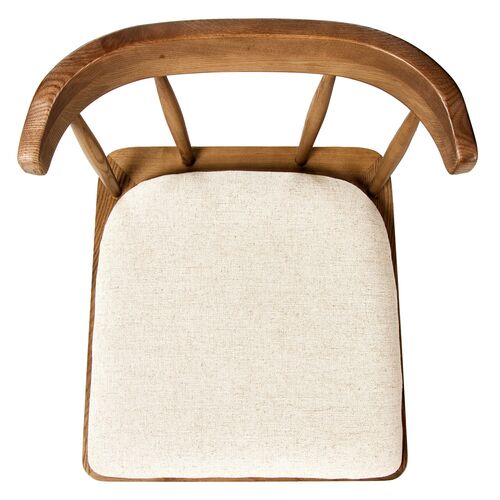 Selah Linen Dining Chair, Antwerp Natural 6 Selah Linen Dining Chair, Antwerp Natural