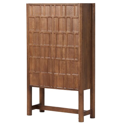 Percy Cabinet, Cocoa Oak 1 Percy Cabinet, Cocoa Oak