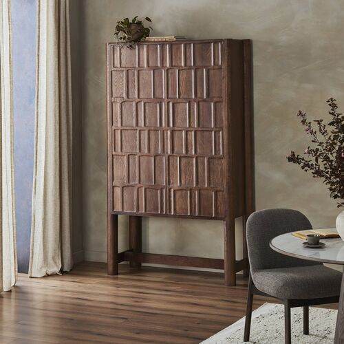Percy Cabinet, Cocoa Oak 2 Percy Cabinet, Cocoa Oak