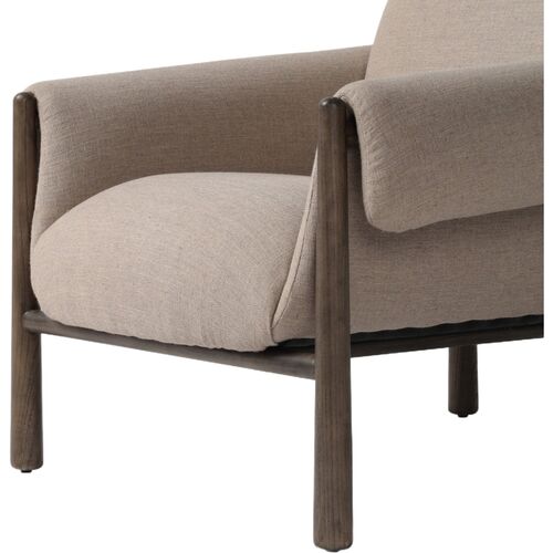 Kellan Linen Chair, Alcala Taupe 8 Kellan Linen Chair, Alcala Taupe