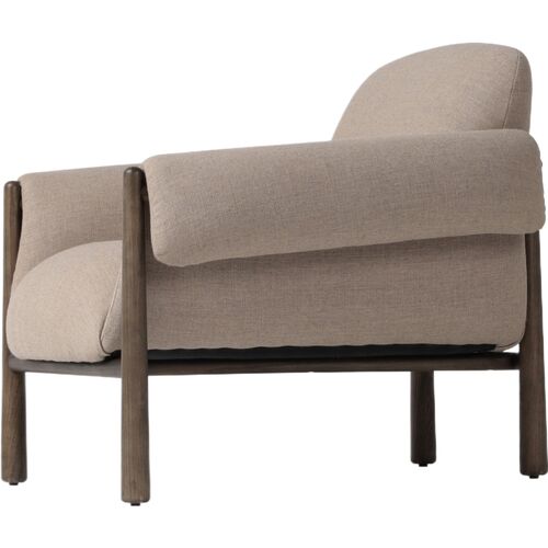 Kellan Linen Chair, Alcala Taupe 9 Kellan Linen Chair, Alcala Taupe