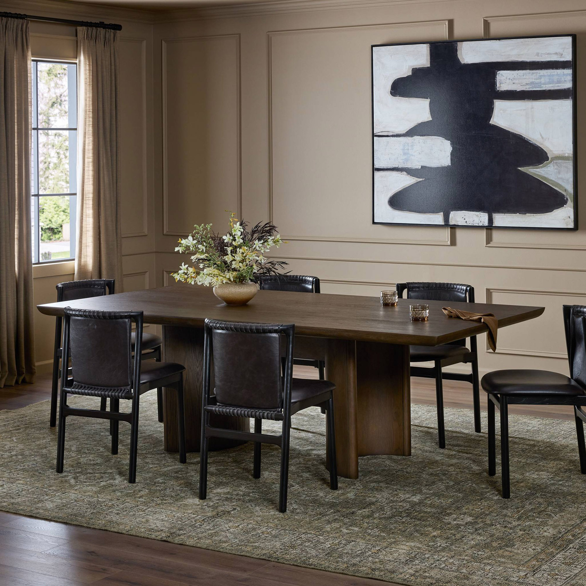 Eloura 94" Dining Table, Tobacco Oak 2 Eloura 94" Dining Table, Tobacco Oak