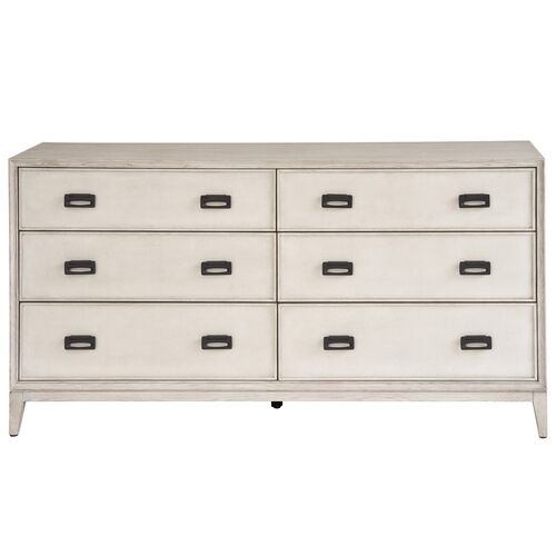 Kieran 6-Drawer Dresser, Rolling Fog 2 Kieran 6-Drawer Dresser, Rolling Fog