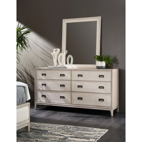 Kieran 6-Drawer Dresser, Rolling Fog 5 Kieran 6-Drawer Dresser, Rolling Fog